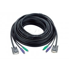 КВМ-кабель с интерфейсами PS/2, VGA (5м) ATEN 2L-1005P