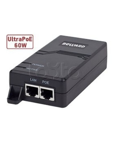 PoE-инжектор Beward STL-11XP в Электростали Блоки питания для кожухов и камер Pintop.ru