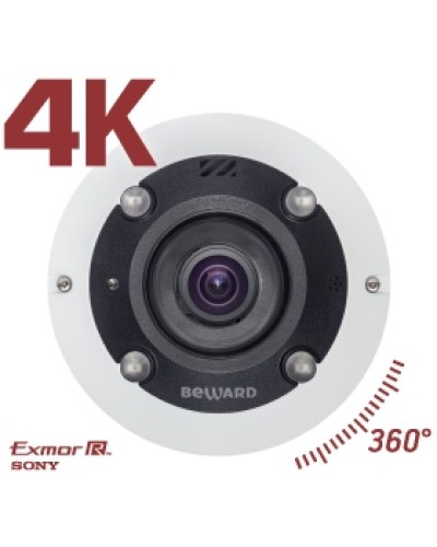 IP камера видеонаблюдения купольная Beward BD3990FL2 в Электростали IP-камеры Pintop.ru