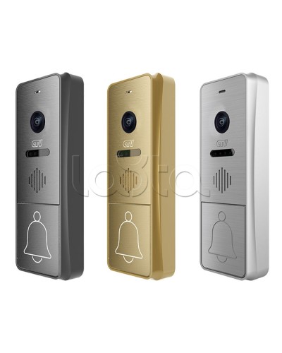 Панель вызывная CTV-D4004FHD (графит) в Электростали Вызывные видеопанели малоабонентные Pintop.ru