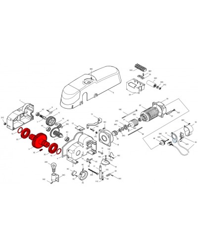 Дверца G4001 Came 119RIG070 в Электростали Запчасти для шлагбаумов и автоматики Pintop.ru