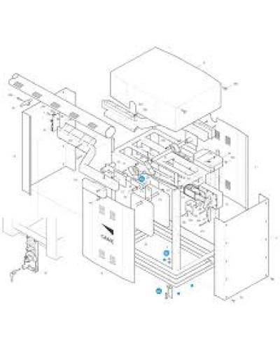 Корпус шлагбаума G3000 Came 119RIG418 в Электростали Запчасти для шлагбаумов и автоматики Pintop.ru