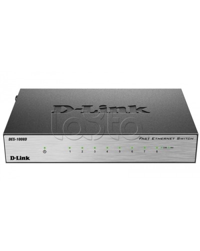 Коммутатор D-Link DES-1008D/L2B в Электростали Коммутаторы Pintop.ru