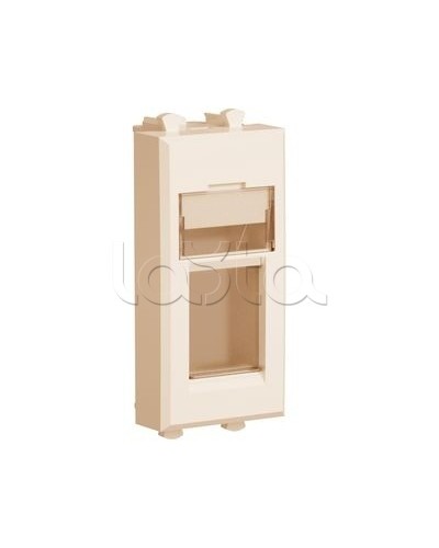 Адаптер для Keystone Ванильная дымка Avanti, 1 мод DKC 4405201 в Электростали Аксессуары для стоек и шкафов Pintop.ru