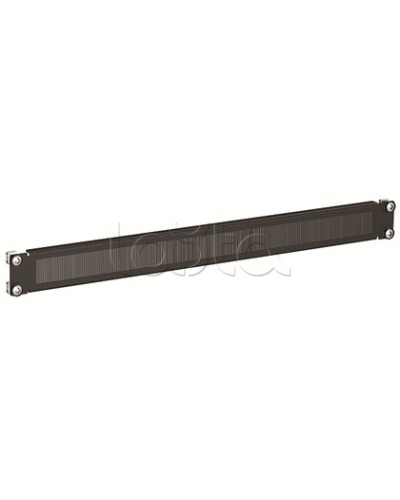 Ввод кабельный с щеточным буртиком 19, 1U DKC (R5SPZ191HE) в Электростали Аксессуары для стоек и шкафов Pintop.ru