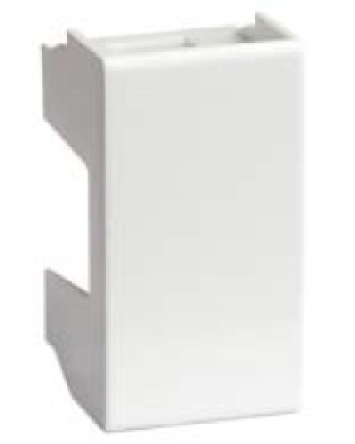 Заглушка на 1 модуль, «Viva», белая DKC 45016 в Электростали Аксессуары для кабель-канала Pintop.ru