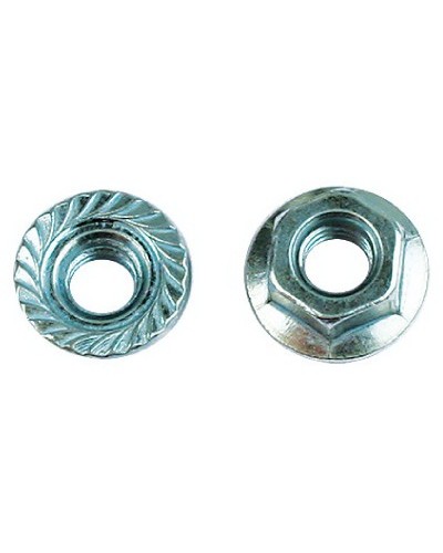 Гайка с насечкой, преп. отк. М5, гор.оц. DKC CM100500HDZ в Электростали Крепеж Pintop.ru