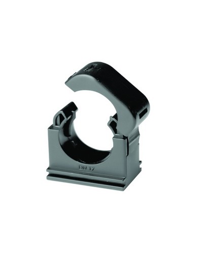 Держатель с крышкой д. 23 мм, полиамид DKC PASW23N в Электростали Держатели, клипсы, скобы Pintop.ru