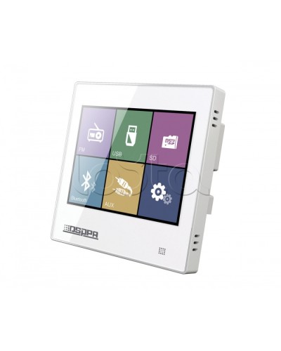 Проигрыватель музыкальный встраиваемый в стену DSPPA DM-837W в Электростали Система оповещения и трансляции Dsppa Pintop.ru