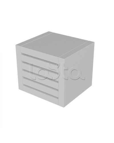 Вентиляционный блок TEHSTRONG VB 100x100x40 (EI 90) EKF (vb10040) в Электростали Аксессуары для лотков Pintop.ru