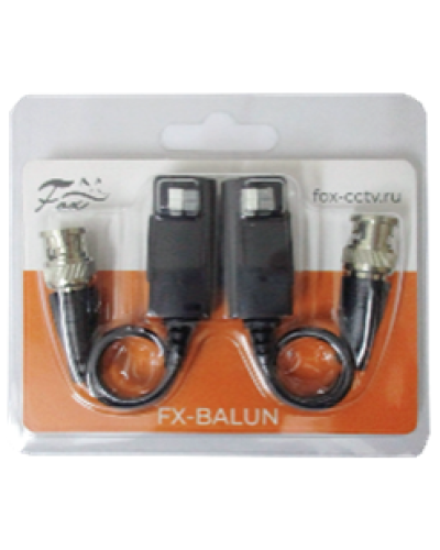 Приемо-передатчик видеосигнала Fox FX-BALUN в Электростали Системы видеонаблюдения Pintop.ru