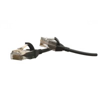 Патч-корд U/UTP Hyperline (PC-LPT-UTP-RJ45-RJ45-C6-3M-LSZH-BK)