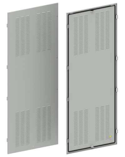 FORMAT Панель боковая вентилируемая 2000х800мм IP31 (2шт/компл) IEK (FO-00-PSV-200-080-31) в Электростали Аксессуары для стоек и шкафов Pintop.ru