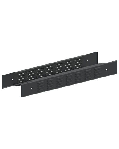 FORMAT Панель цоколя вентилируемая 100х800мм RAL7021 (2шт/компл) IEK (FO-00D-PCV-010-080-7021) в Электростали Аксессуары для стоек и шкафов Pintop.ru
