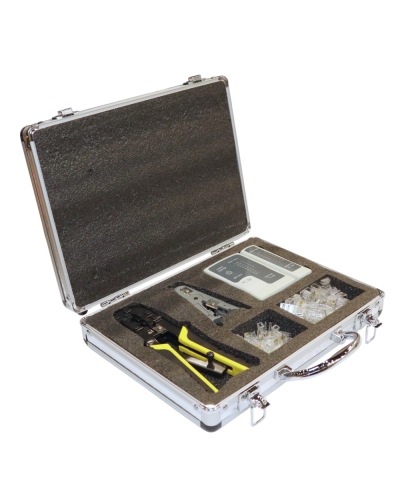 Набор инструментов для изготовления и тестирования патч-кордов LANMASTER LAN-NT-TK/PATCH-TST в Электростали Аксессуары для стоек и шкафов Pintop.ru