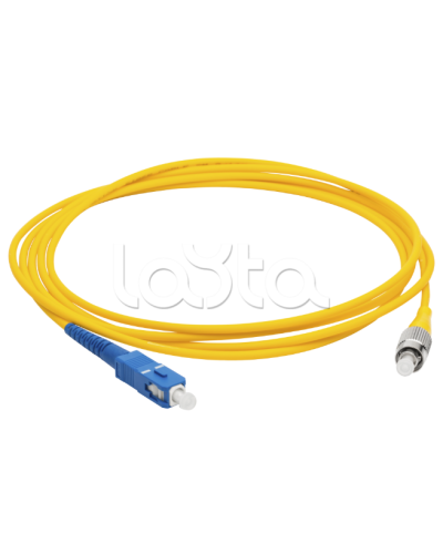 Патч-корд оптический LANMASTER LAN-SC-FC/SU-10 в Электростали Патч-корды и пигтейлы Pintop.ru