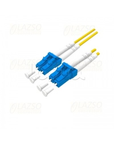 Патч-корд оптический Lazso PC-DU-LC/LC(3m) в Электростали Патч-корды и пигтейлы Pintop.ru