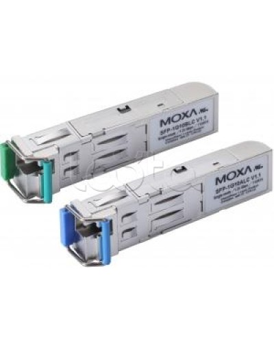 Трансивер-SFP одножильный (WDM) Moxa SFP-1G10BLC в Электростали Модули SFP/XFP/GBIC Pintop.ru