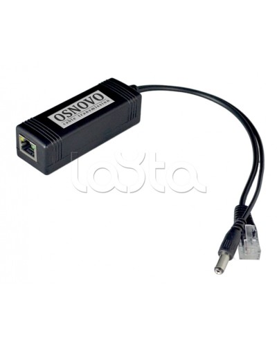PoE-сплиттер OSNOVO PoE Splitter/2 в Электростали Блоки питания для кожухов и камер Pintop.ru