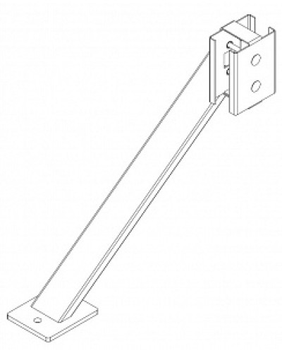 Упор PERCo-MB-16.9 в Электростали Дополнительное оборудование для СКУД Pintop.ru