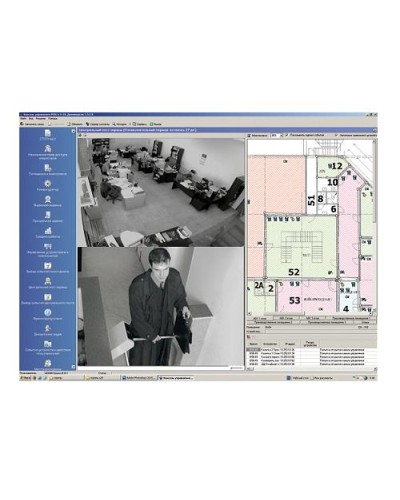 ПО Модуль Центральный пост PERCo-SM13 в Электростали Сетевая СКУД Perco Pintop.ru