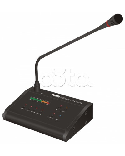 Микрофонная консоль ROXTON IP-A4012 в Электростали Система оповещения и трансляции Roxton Pintop.ru