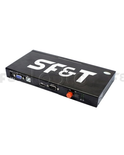 Передатчик DVI + Audio + USB + RS232 по оптоволокну SF&T SFD14A1S5T в Электростали Видеоусилители, Модуляторы, Делители Pintop.ru