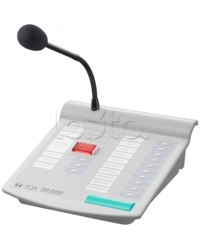 Панель микрофонная TOА RM-200M S в Электростали Системы оповещения и трансляции TOA Pintop.ru