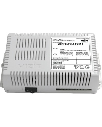 Блок управления терминала консьержа Vizit-TU412M1 в Электростали Блоки управления многоабонентные Pintop.ru