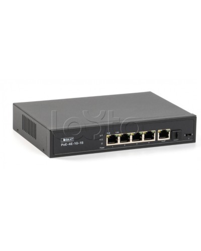 Коммутатор Бастион SKAT PoE-4E-1G-1S в Электростали Коммутаторы Pintop.ru