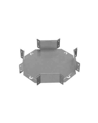 Х-разветвитель 100х200 мм ПЛЮС КМ-Профиль (XDplus100-200) в Электростали Аксессуары для лотков Pintop.ru