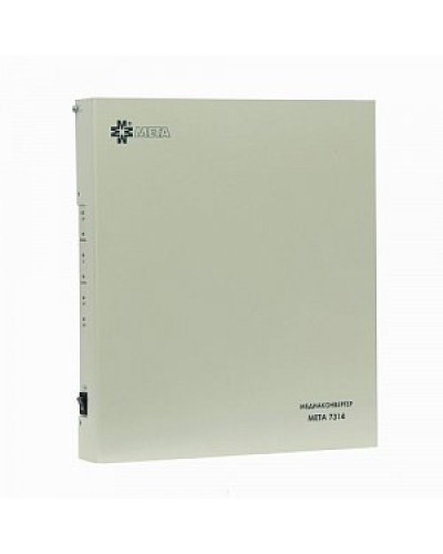 Медиаконвертер МЕТА 7314 в Электростали Система оповещения и трансляции Мета Pintop.ru