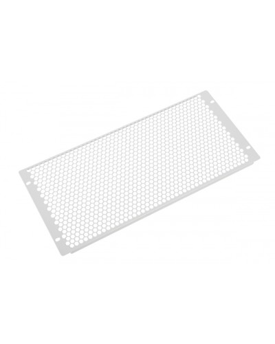 Фальшпанель в шкаф 19 5U перфорированная ЦМО ФП-5.4-9005 в Электростали Аксессуары для стоек и шкафов Pintop.ru